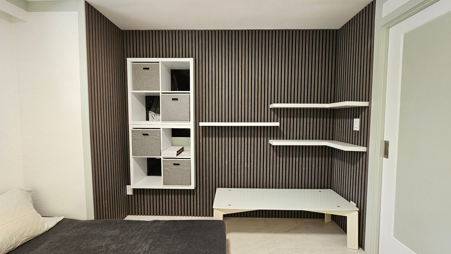 Dark Walnut Wall Panel