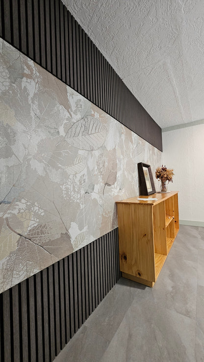 Black Oak Wall Panel